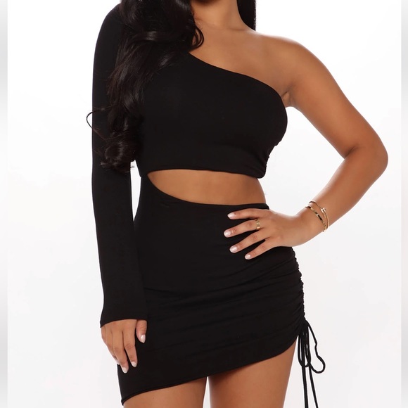 Mingle Sensation One Shoulder Mini Dress - Picture 2 of 5